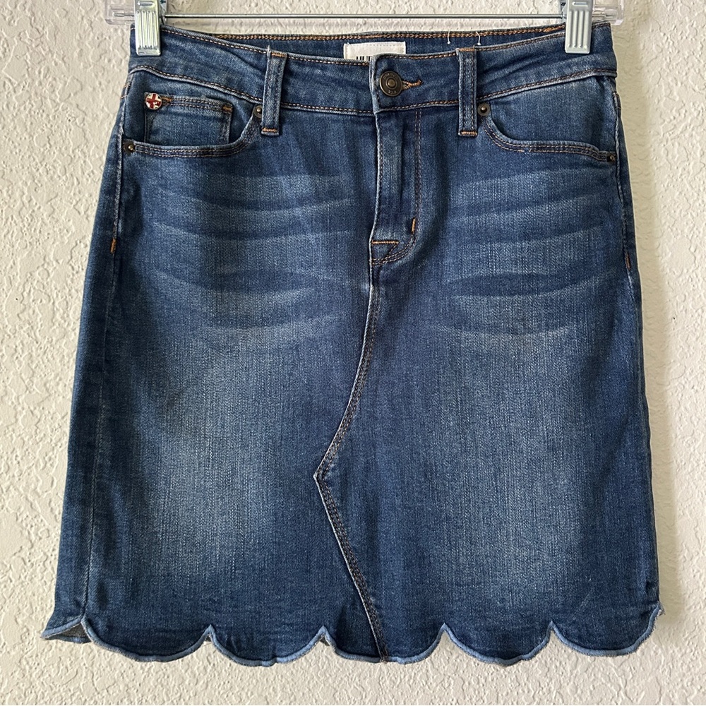 HUDSON Scalloped Denim Skirt — Girls Size 14
